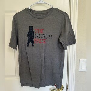 The North Face Boy’s American Short Sleeve T-shirt In XL Grey